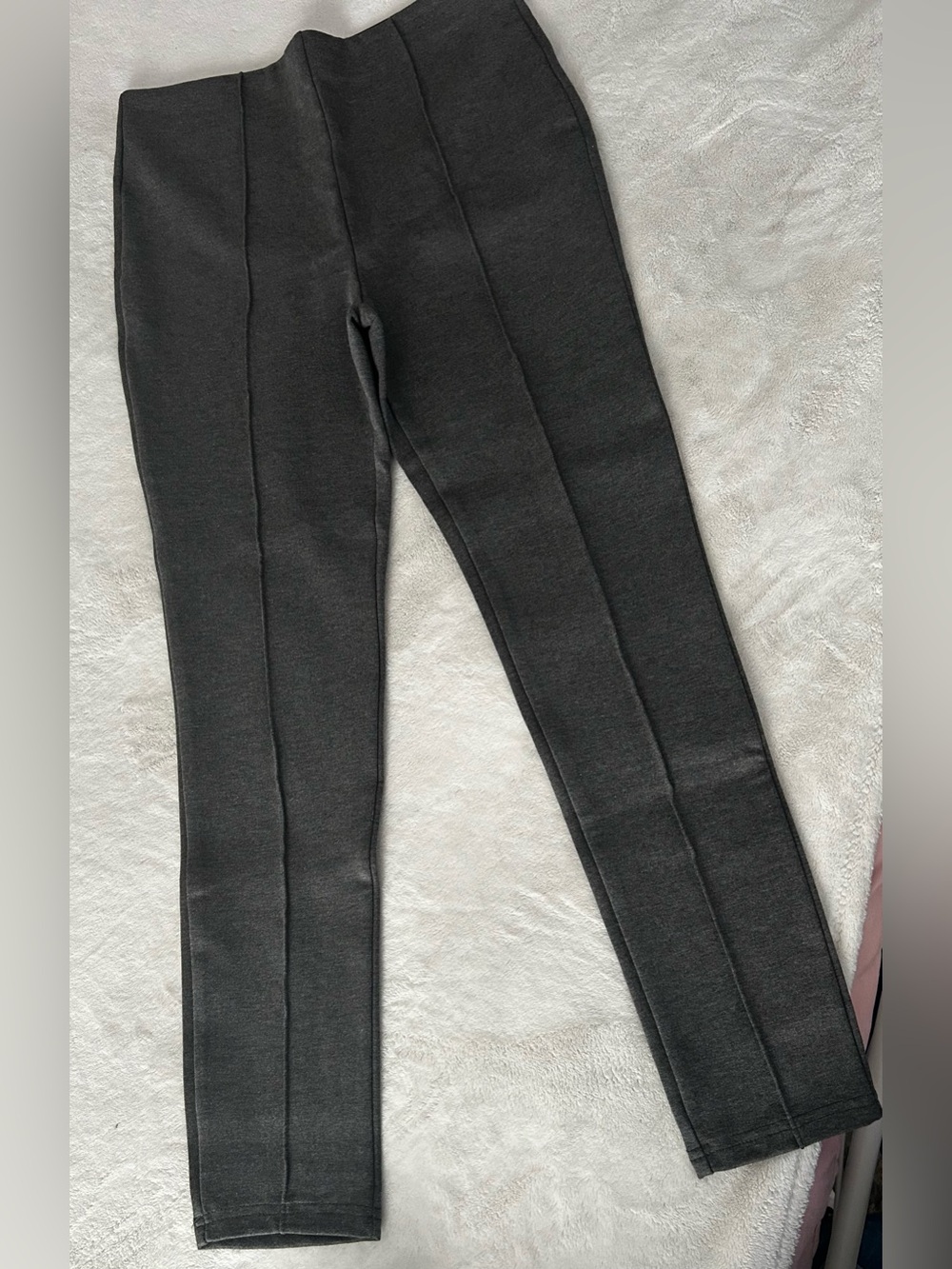 Forever Love Black High-Waist Ponte Leggings